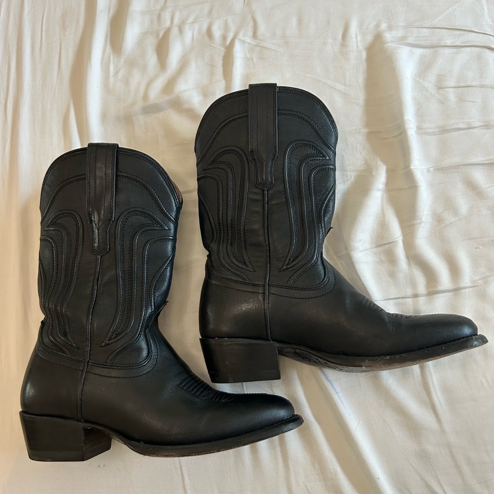Tecovas Jamie Boot in Black - Picture 2 of 5